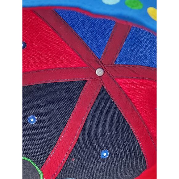 Coogi Hat Blue Red Cap Streetwear Urban Fashion Hip Hop Style Bold Size 7 1/4 - Picture 3 of 13